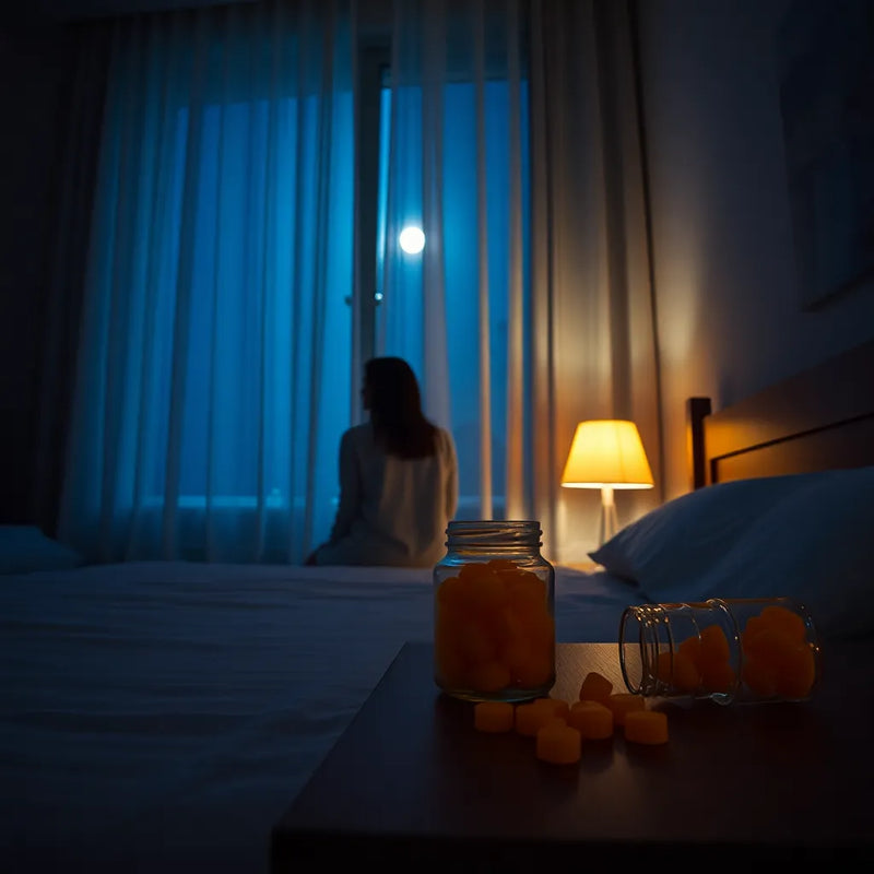 GLP-1/Ozempic Insomnia: Melatonin-Free Gummies That Calm