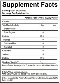Nawkout Tonight Sleep Gummies - Image 3